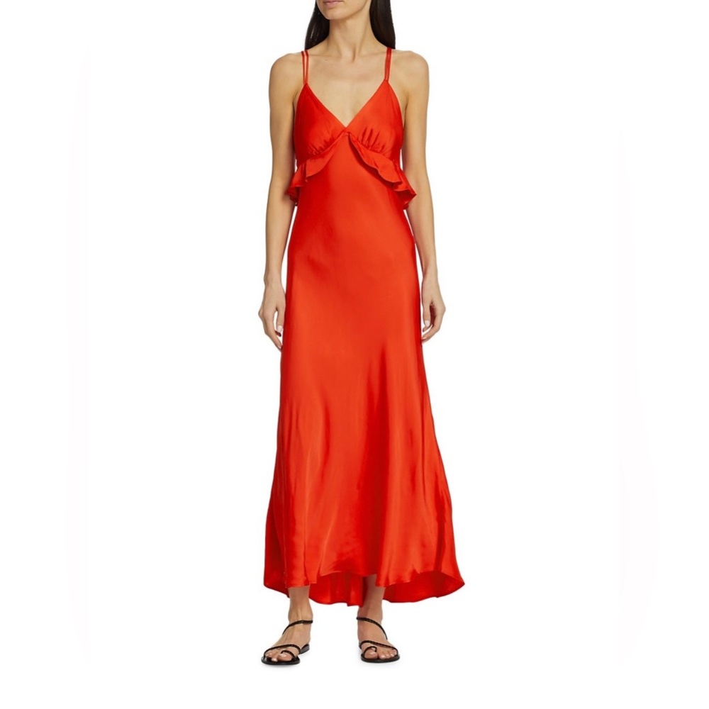 FARM Rio Red Maxi Dress